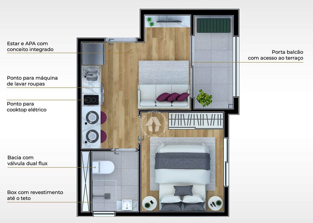 Cobertura à venda com 1 quarto, 51m² - Foto 24