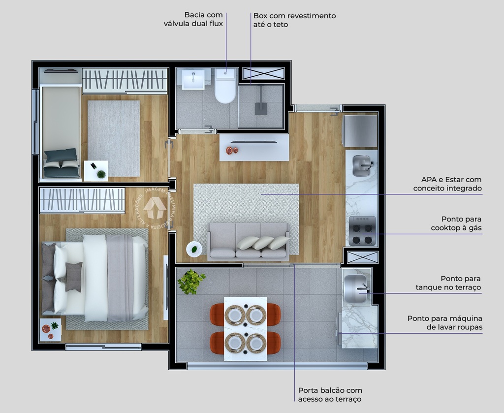 Apartamento, 1 quarto, 41 m² - Foto 36