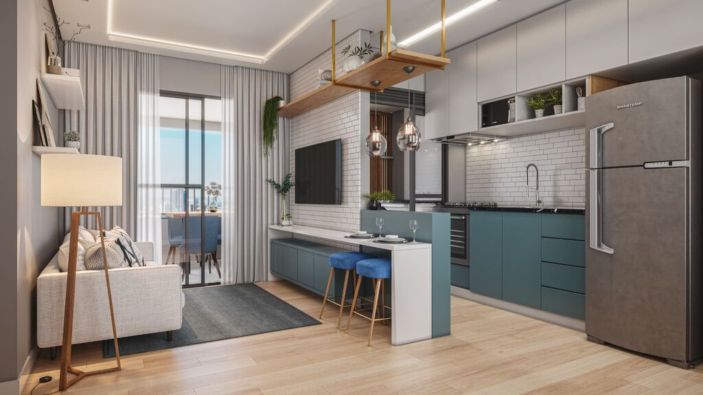 Apartamento à venda em São Paulo, Vila Gustavo, com 2 quartos, 54,81m² - Renaldo Moura