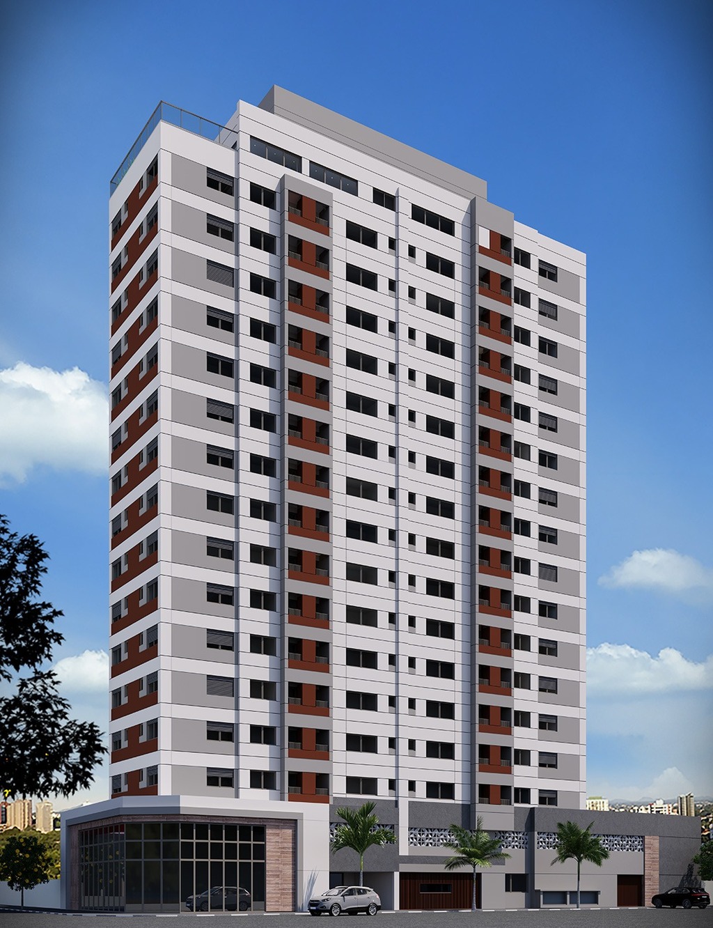 Studio à venda em São Paulo, Mooca, com 1 quarto, 29,08m² - Renaldo Moura