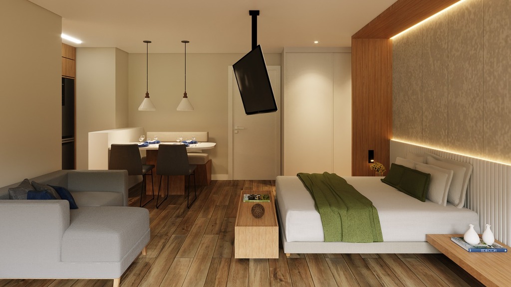 Studio à venda em São Paulo, Mooca, com 1 quarto, 29,08m² - Renaldo Moura