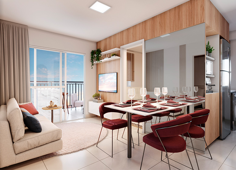 Apartamento à venda em São Paulo, Panamby, com 3 quartos, 67,85m² - Renaldo Moura