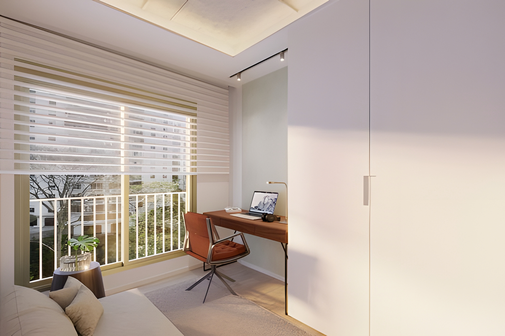 Apartamento à venda em São Paulo, Jardim Paulista, com 1 quarto, 27,01m² - Renaldo Moura