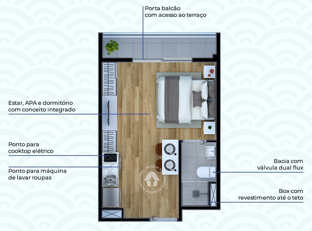 Cobertura à venda com 1 quarto, 76m² - Foto 33