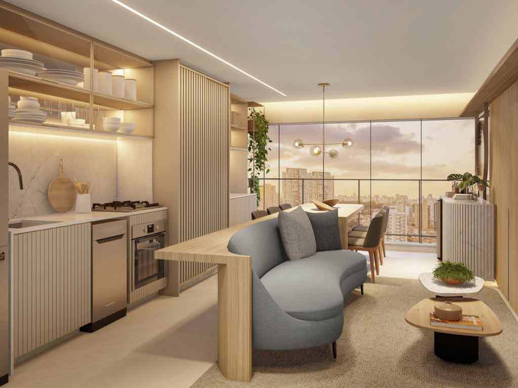 Apartamento à venda em São Paulo, Vila Romana, com 2 quartos, 67,34m² - Renaldo Moura