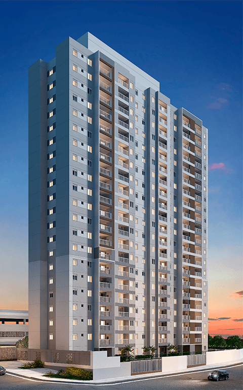 Apartamento à venda em Santo André, Campestre, com 2 quartos, 56m² - Imóveis Magamar