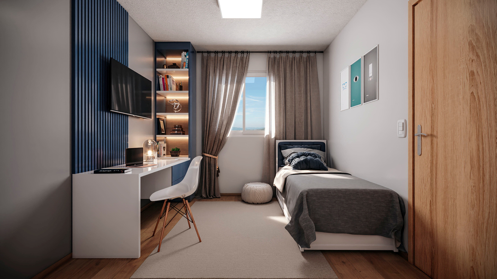 Apartamento de 2 quartos, 39m² no bairro Vila Mutirão I, em Goiânia | Eu Corretor