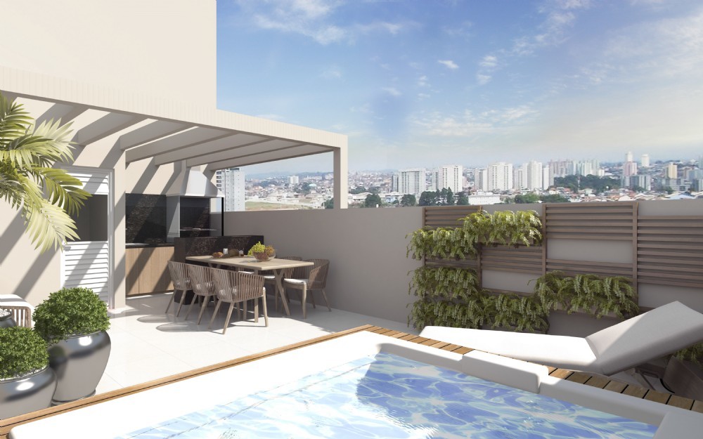 Cobertura à venda em São Paulo, Aclimação, com 1 quarto, 74,38m² - Renaldo Moura