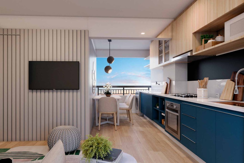 Apartamento à venda em São Paulo, Interlagos, com 2 quartos, 36,71m² - Chaves Imob