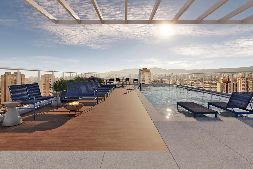 Apartamento à venda em São Paulo, Vila Romana, com 1 quarto, 31,24m² - Renaldo Moura