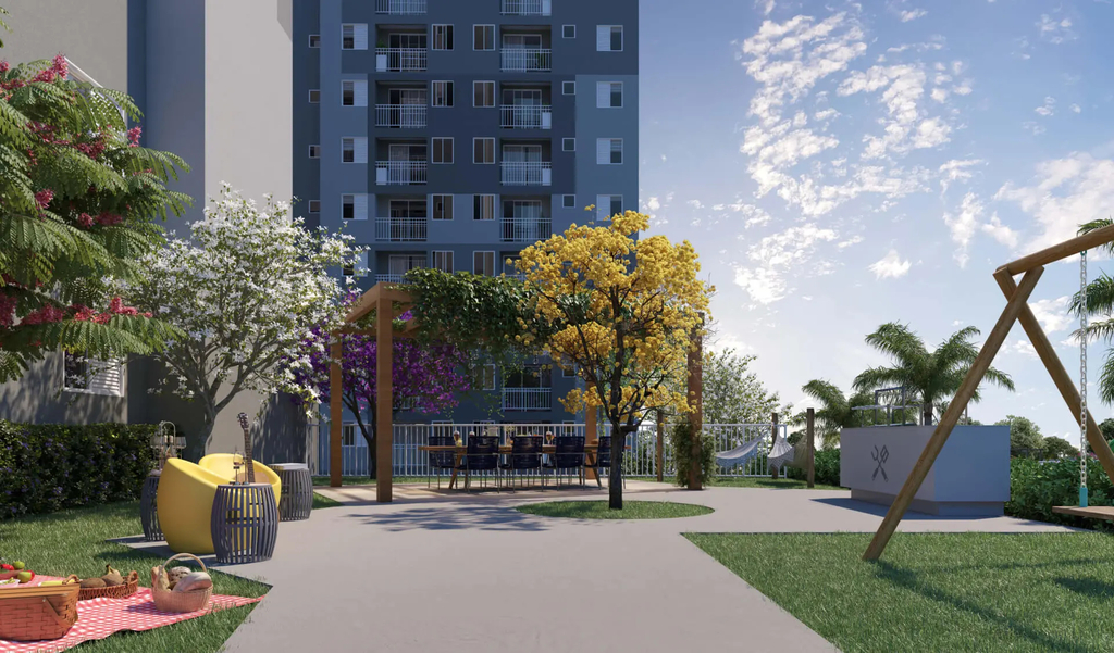 Apartamento de 1 quarto, 44m² no bairro Vila Palácios, em Campinas | Eu Corretor