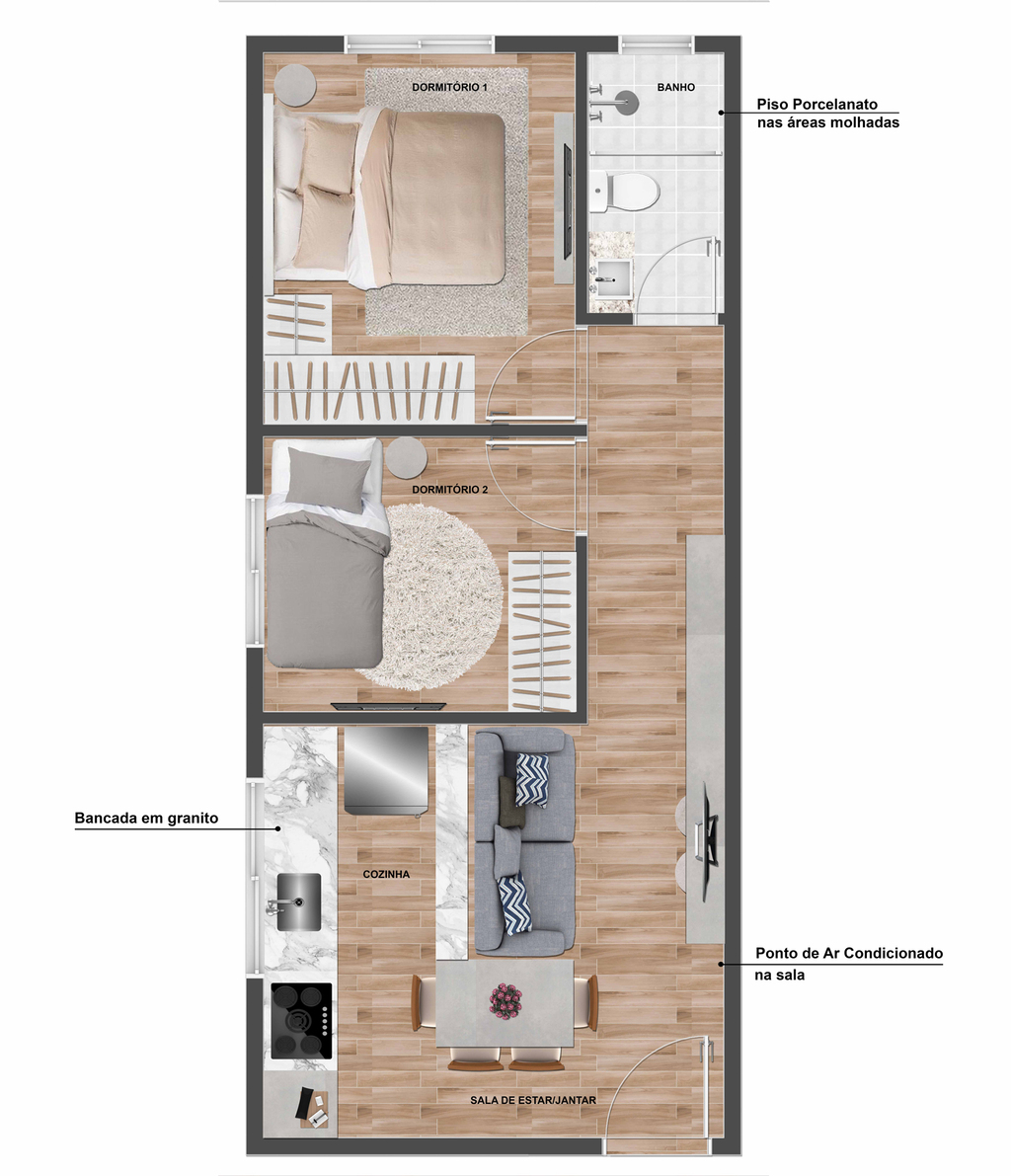 Apartamento à venda com 1 quarto, 24m² - Foto 28