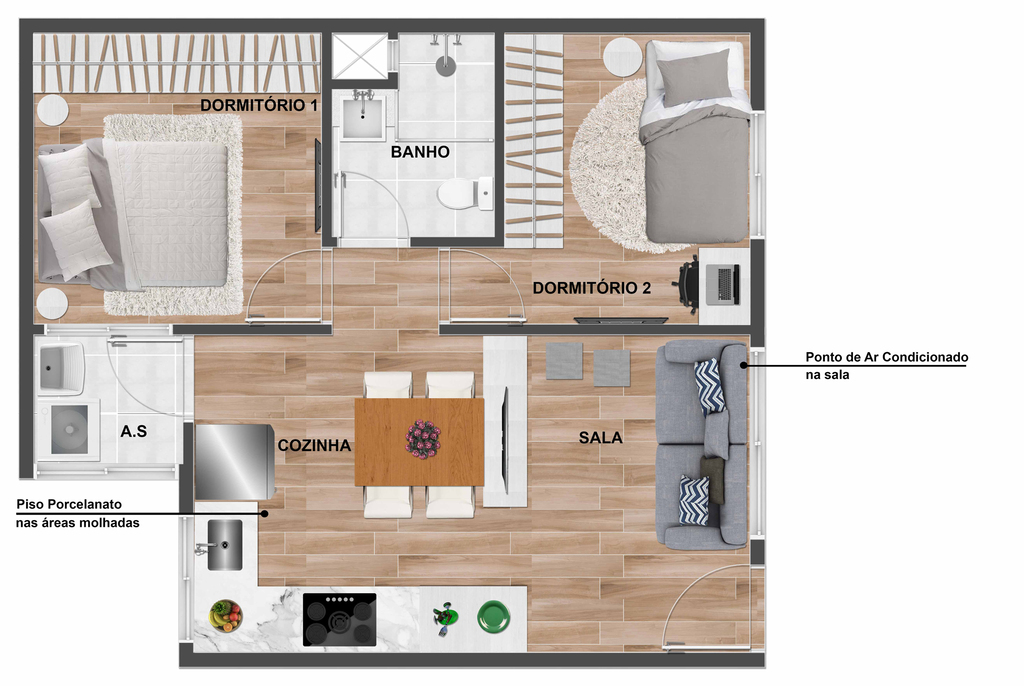 Apartamento à venda com 1 quarto, 24m² - Foto 30