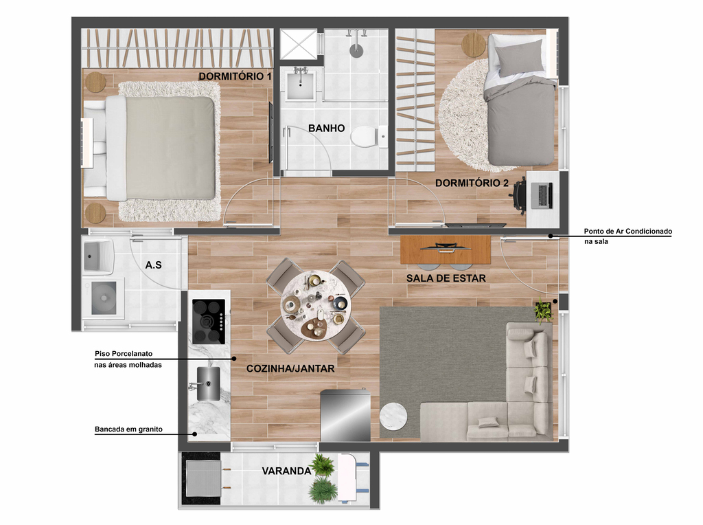Apartamento à venda com 1 quarto, 24m² - Foto 32