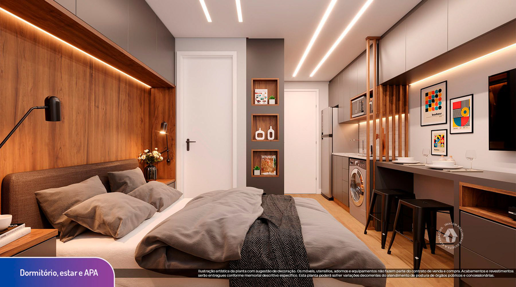 Apartamento, 2 quartos, 35 m² - Foto 4