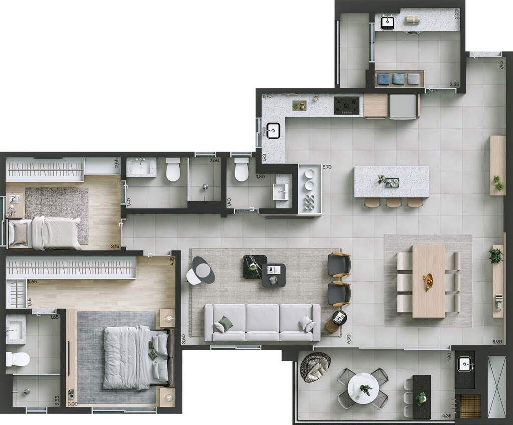 Cobertura à venda com 3 quartos, 212m² - Foto 33