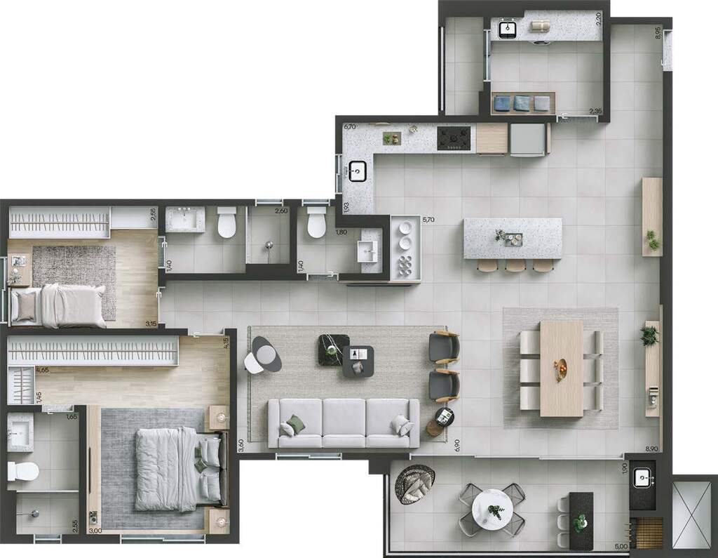 Cobertura à venda com 3 quartos, 212m² - Foto 35