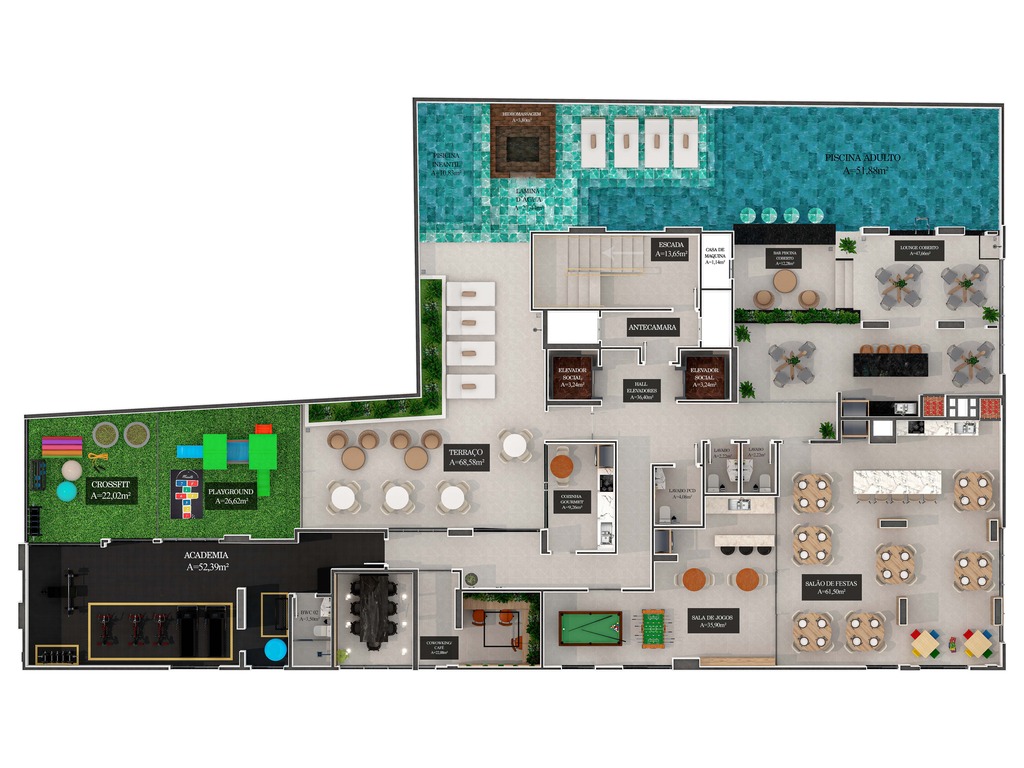 Apartamento, 2 quartos, 77 m² - Foto 21