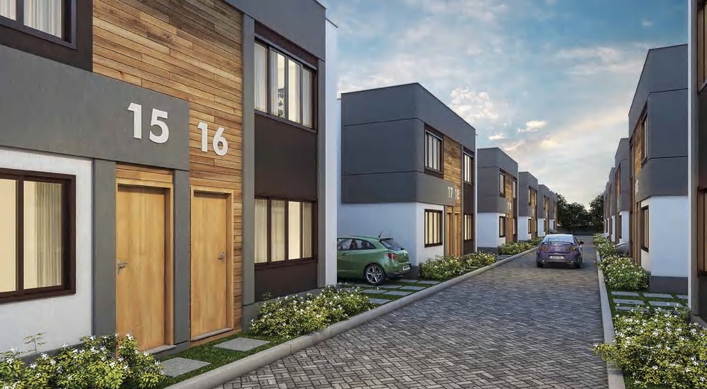 Casa de condomínio à venda com 2 quartos, 74.7m² - Gramacho,Duque de Caxias