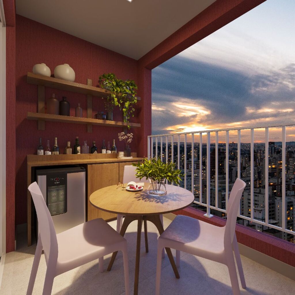 Apartamento à venda em São Paulo, Vila Andrade, com 2 quartos, 33m² - Chaves Imob