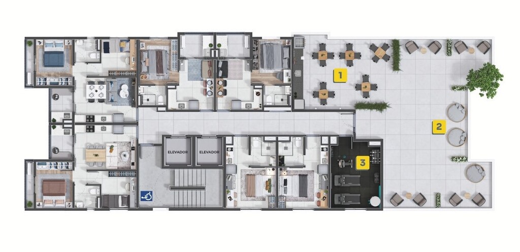 Apartamento, 1 quarto, 25 m² - Foto 25