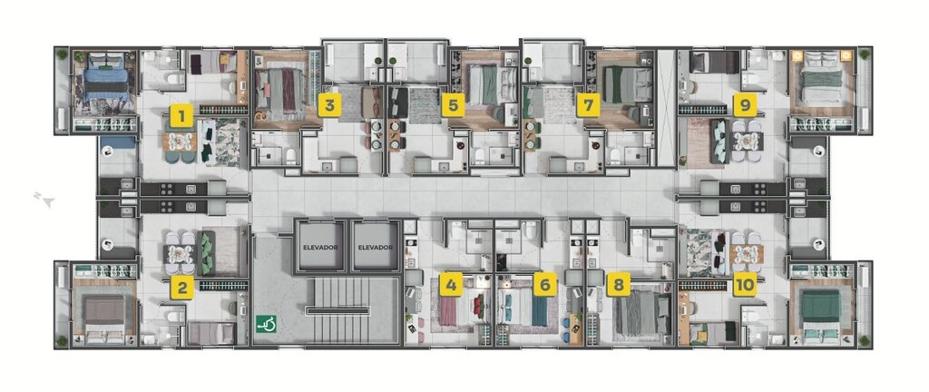 Apartamento, 1 quarto, 25 m² - Foto 26