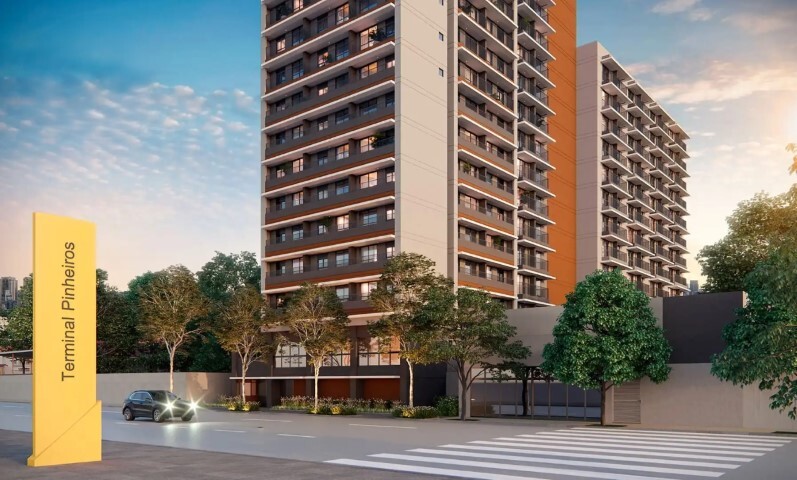 Apartamento à venda com 1 quarto, 28.75m² - Pinheiros,São Paulo