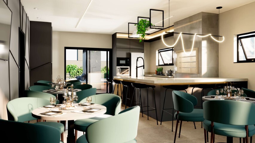 Studio de 1 quarto, 27m² no bairro Centro, em Curitiba | Eu Corretor