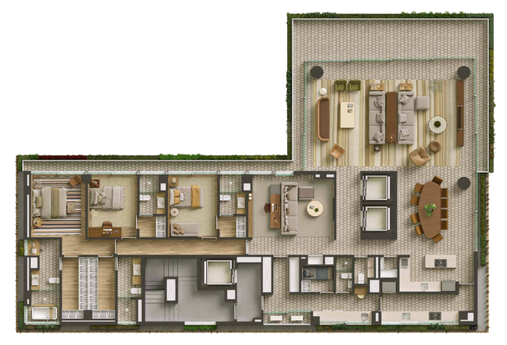 Cobertura, 5 quartos, 821 m² - Foto 27