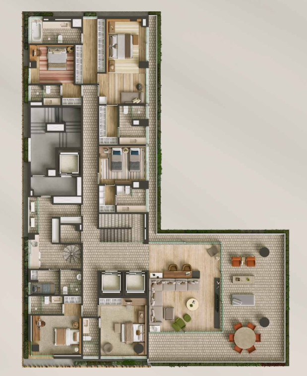 Cobertura, 5 quartos, 821 m² - Foto 34