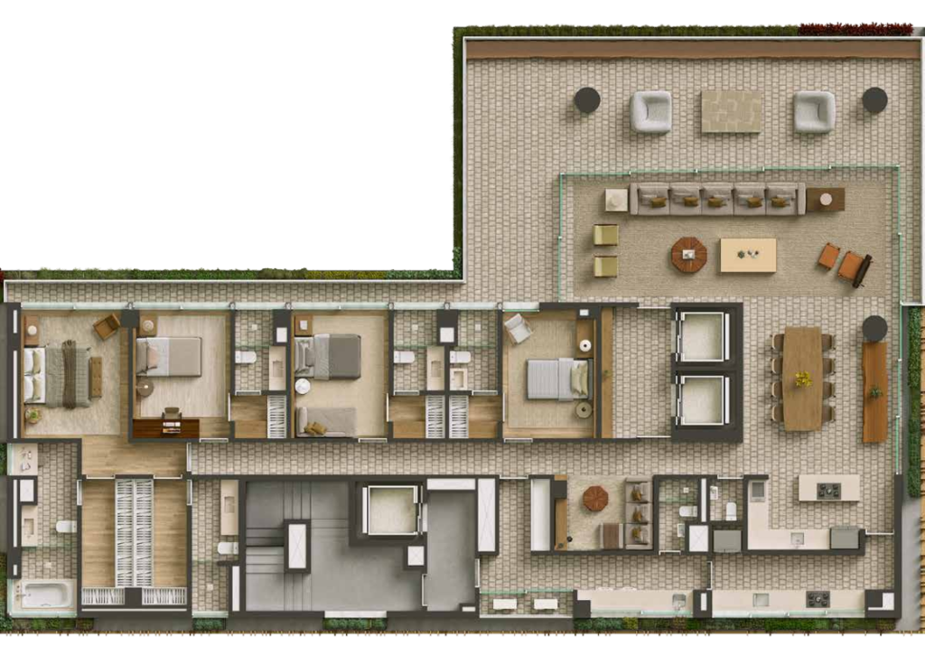 Cobertura, 5 quartos, 821 m² - Foto 26