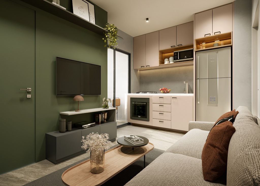 Apartamento à venda em São Paulo, Vila Romana, com 2 quartos, 33,99m² - Renaldo Moura