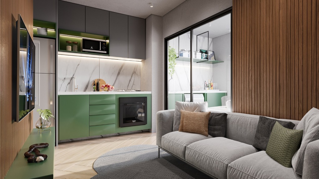 Apartamento à venda em São Paulo, Vila Romana, com 2 quartos, 33,99m² - Renaldo Moura