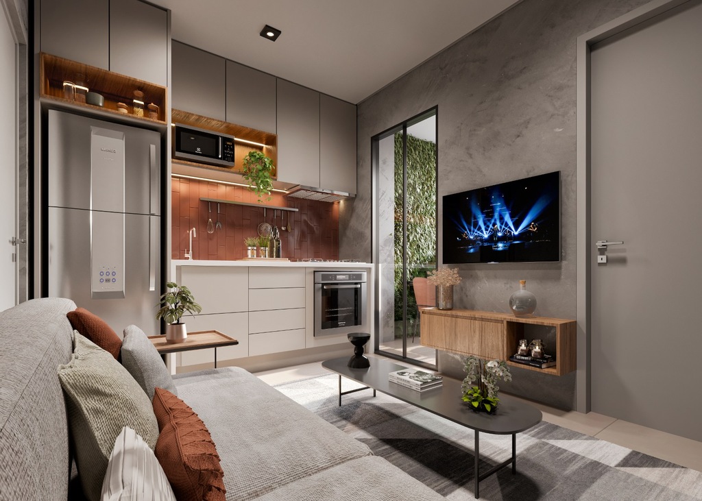 Apartamento à venda em São Paulo, Vila Romana, com 2 quartos, 33,99m² - Renaldo Moura