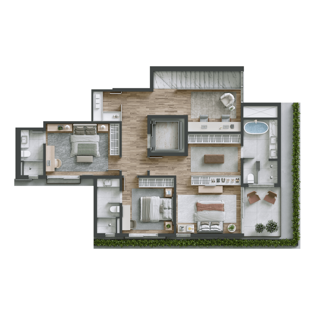 Apartamento, 3 quartos, 165 m² - Foto 20