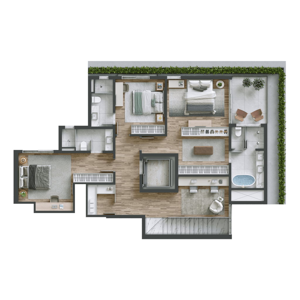Apartamento, 3 quartos, 165 m² - Foto 22