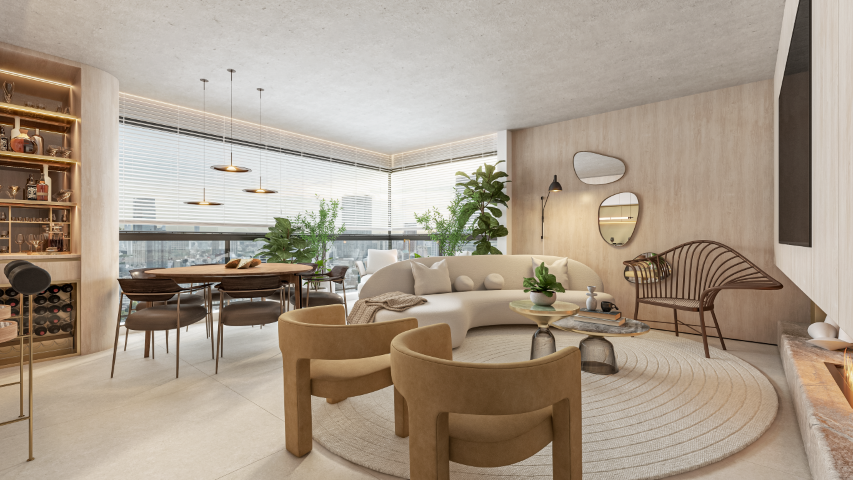 Apartamento à venda em São Paulo, Perdizes, com 3 quartos, 126,11m² - Renaldo Moura