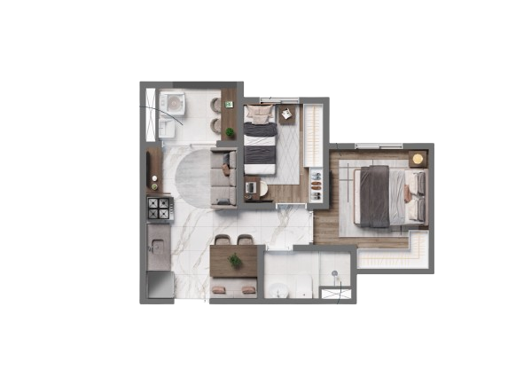 Apartamento à venda com 2 quartos, 41m² - Foto 15