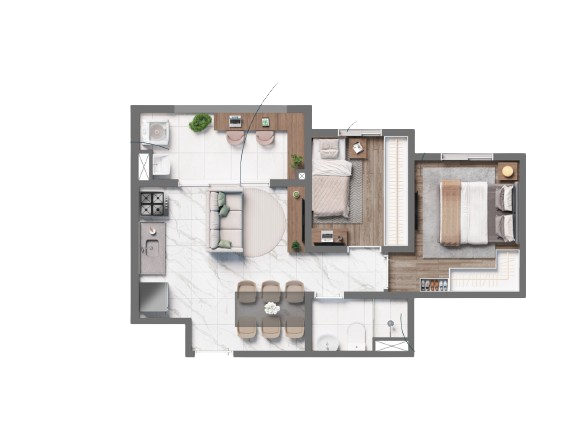 Apartamento à venda com 2 quartos, 41m² - Foto 17