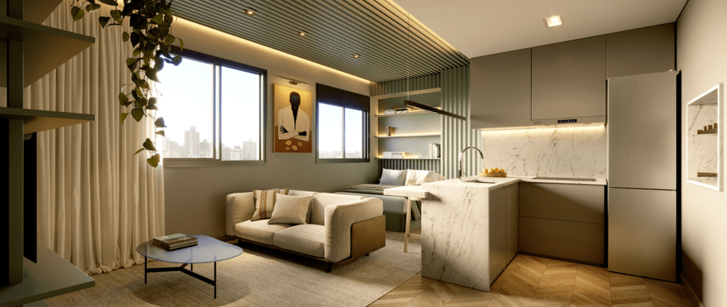 Studio à venda em Porto Alegre, Petrópolis, com 1 quarto, 30,41m² - Geniale Imóveis