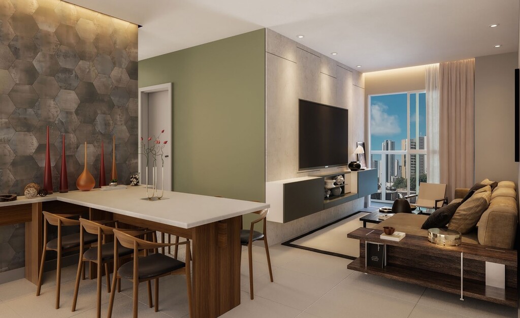 Apartamento à venda com 3 quartos, 55m² - Foto 3
