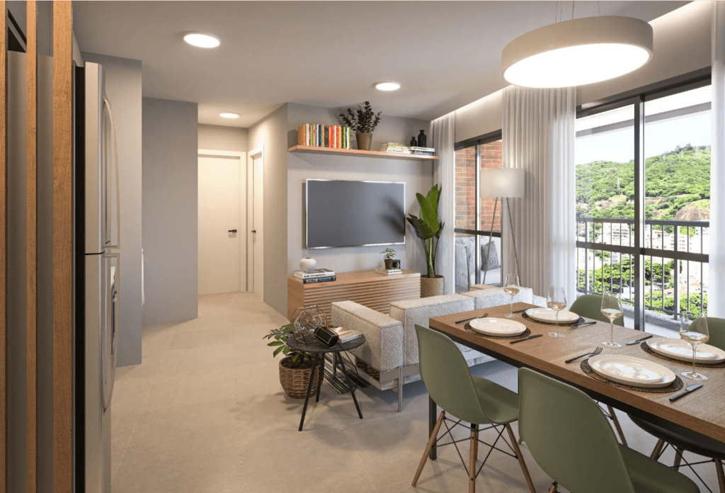Apartamento à venda em Rio de Janeiro, Tijuca, com 2 quartos, 59.2m² - Prestige Prime