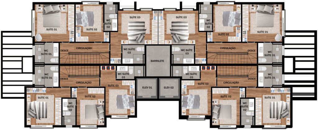 Cobertura à venda com 3 quartos, 154m² - Foto 14