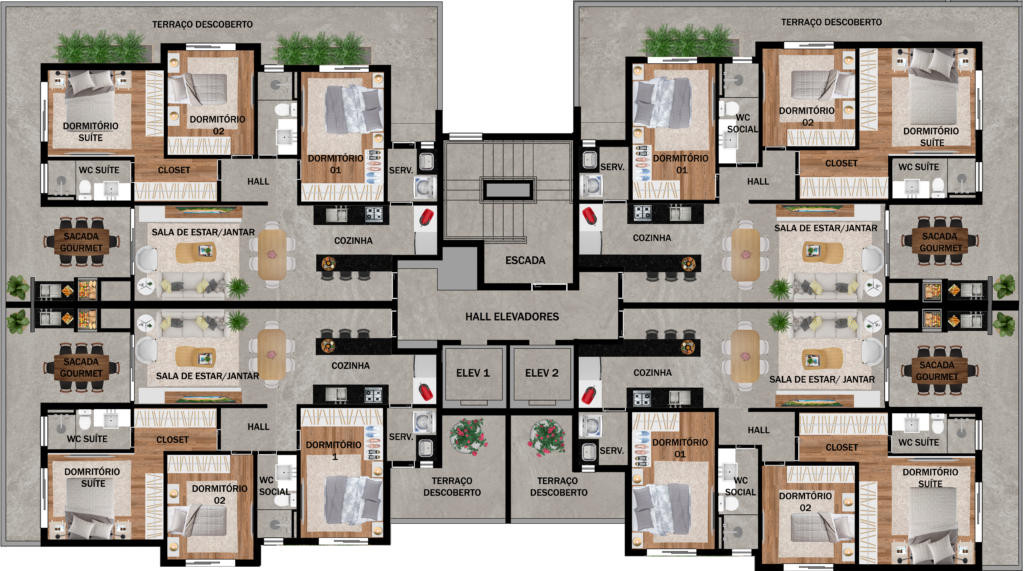 Cobertura à venda com 3 quartos, 154m² - Foto 15