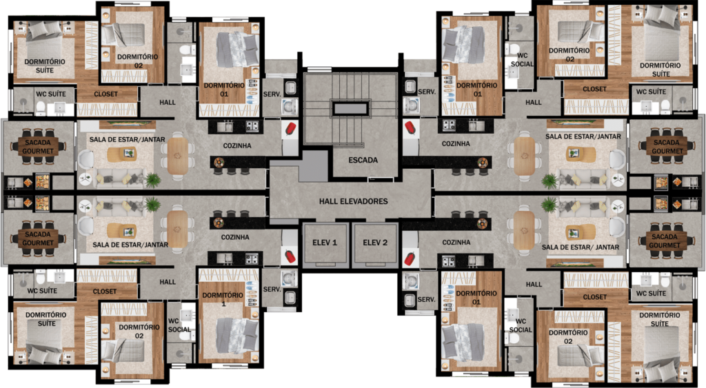 Cobertura à venda com 3 quartos, 154m² - Foto 17