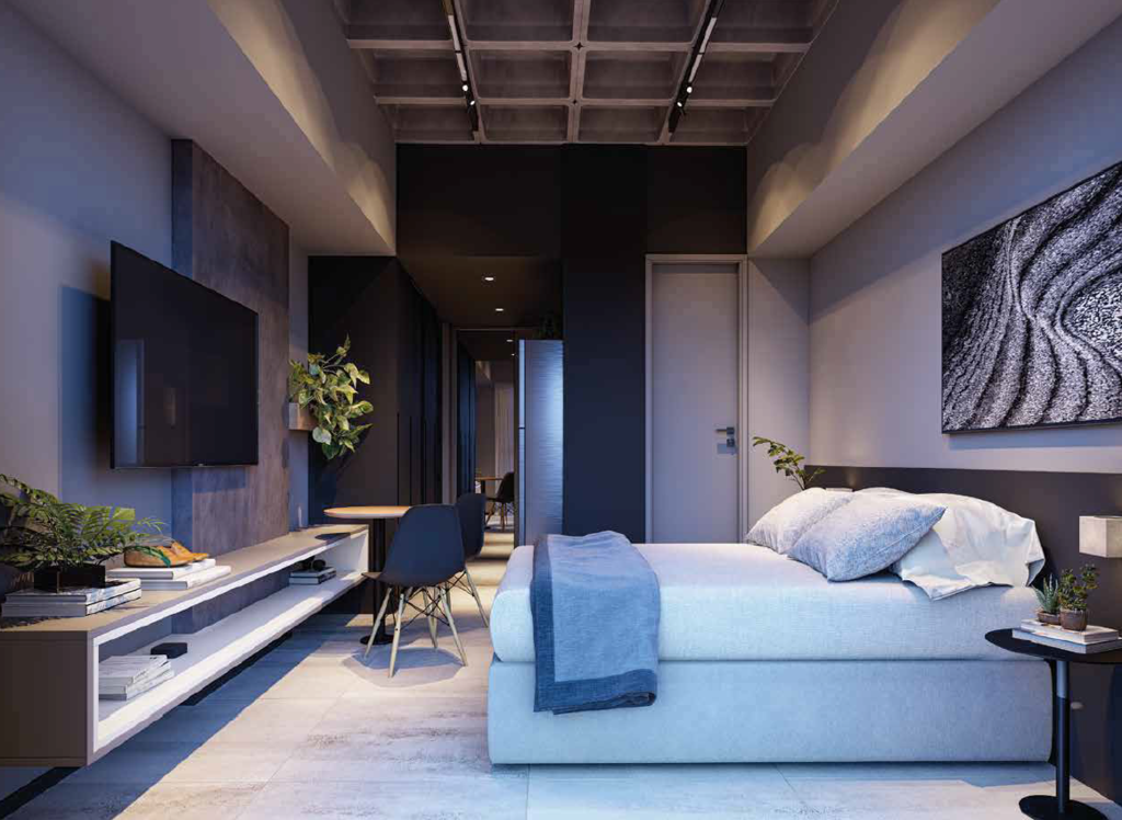 Apartamento à venda com 1 quarto, 36m² - Foto 4