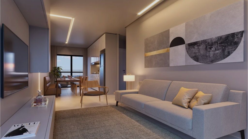 Apartamento à venda com 2 quartos, 61m² - Foto 4