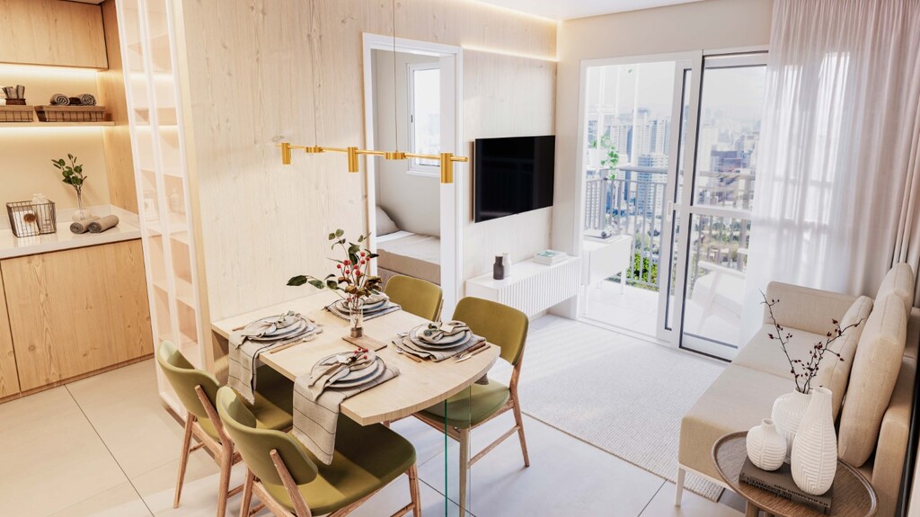 Apartamento à venda em São Paulo, Barra Funda, com 2 quartos, 42m² - Renaldo Moura