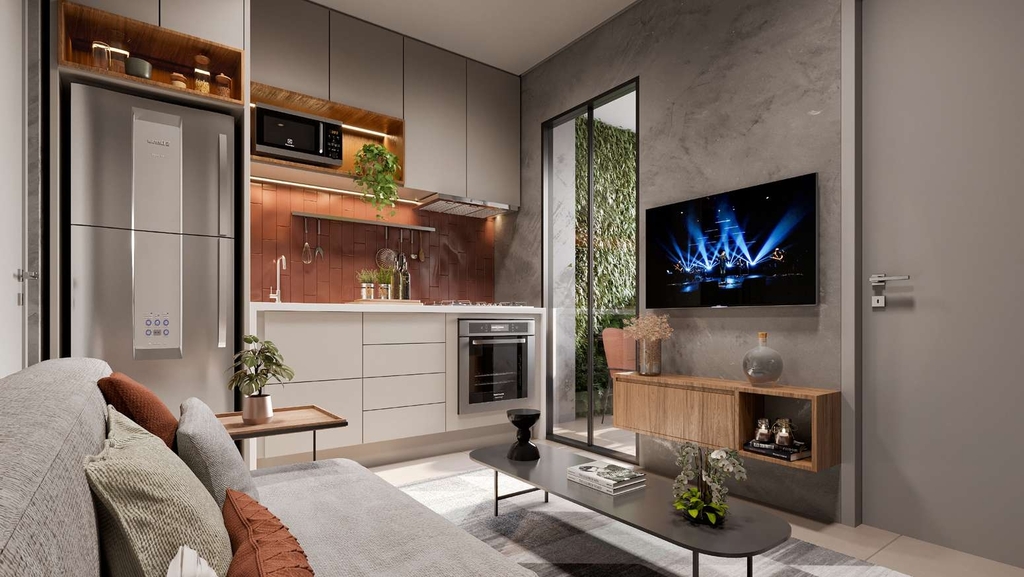 Apartamento Garden à venda em São Paulo, Itaquera, com 1 quarto, 31,07m² - Renaldo Moura