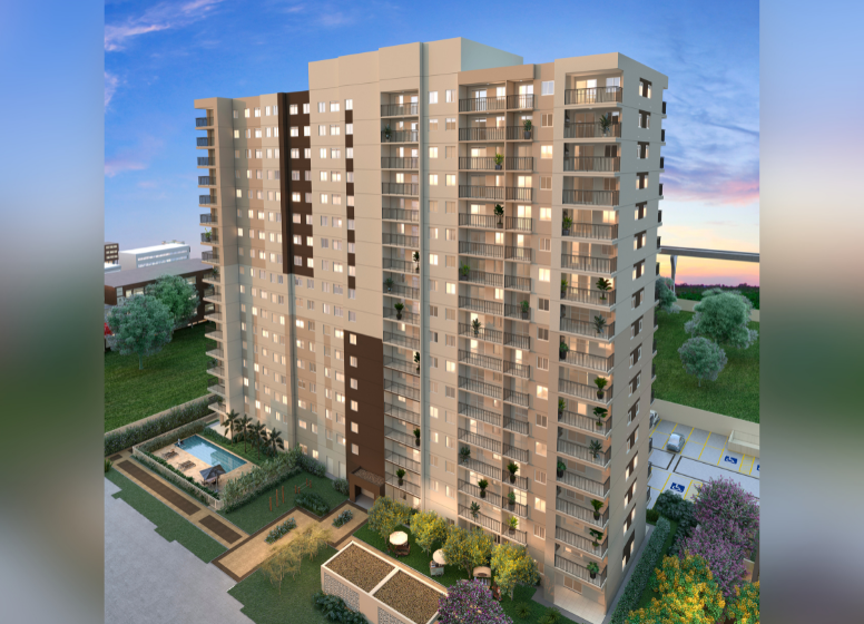 Apartamento à venda em São Paulo, Panamby, com 3 quartos, 66,93m² - Chaves Imob